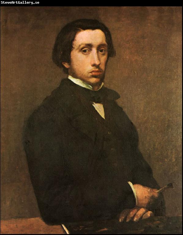 Edgar Degas Portrait of the Artist